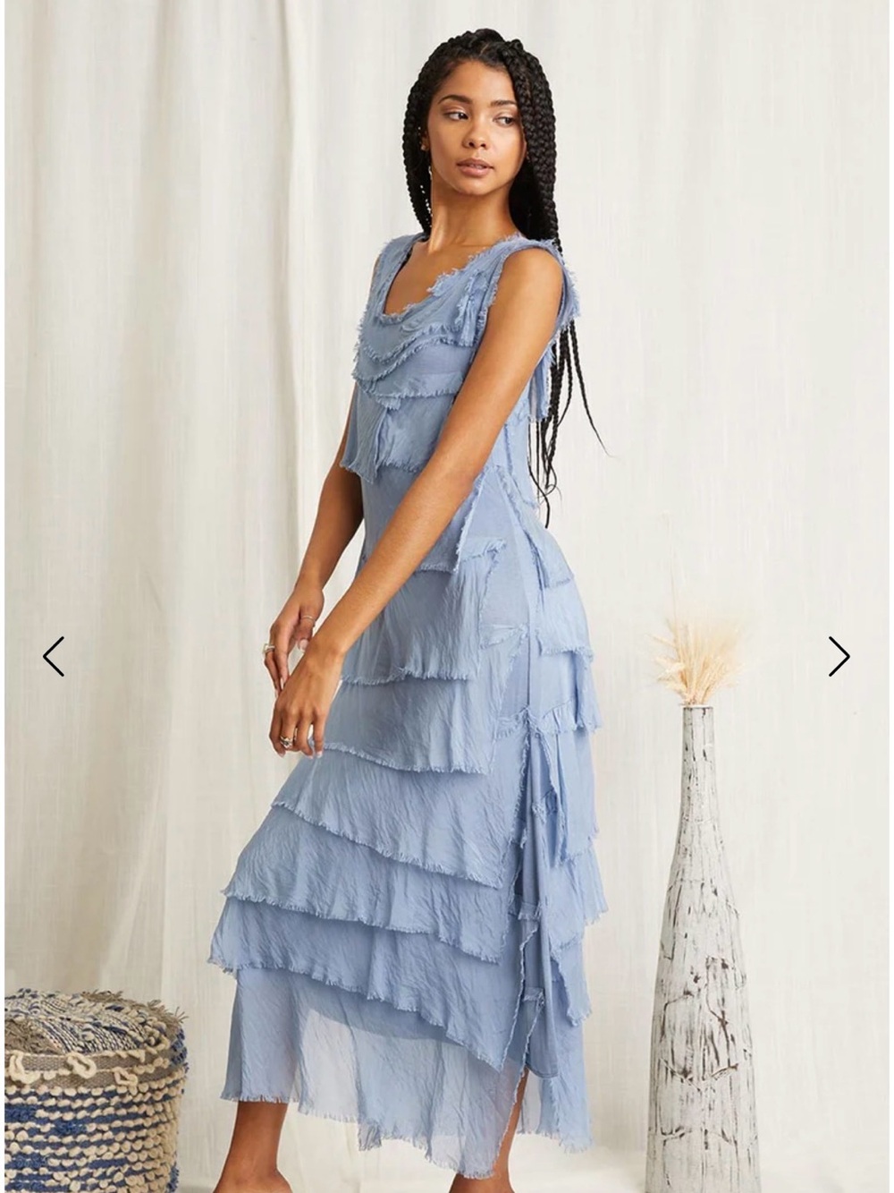 Scandal 100% silk Fut Dress